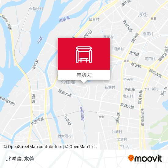北溪路地图