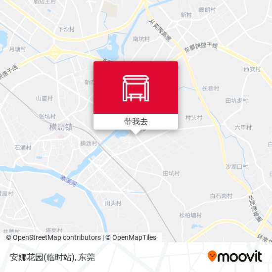 安娜花园(临时站)地图