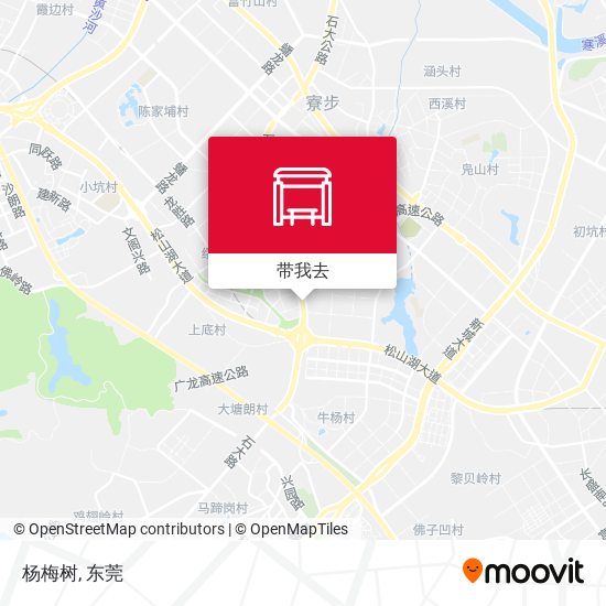 杨梅树地图