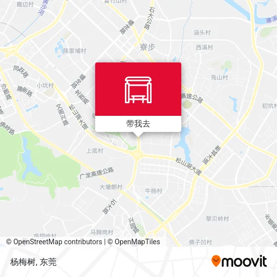 杨梅树地图