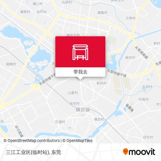 三江工业区(临时站)地图