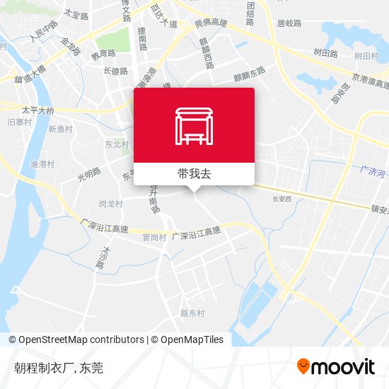 朝程制衣厂地图