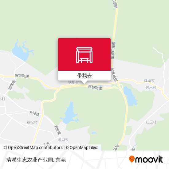 清溪生态农业产业园地图