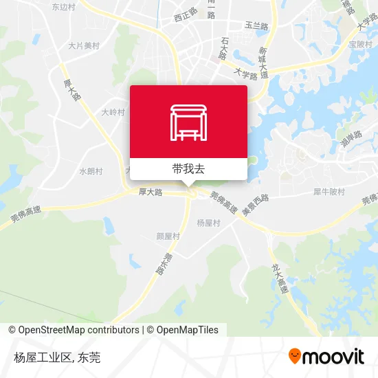 杨屋工业区地图
