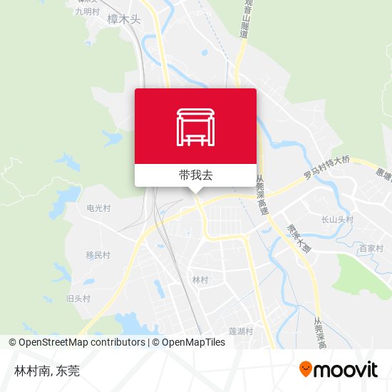 林村南地图