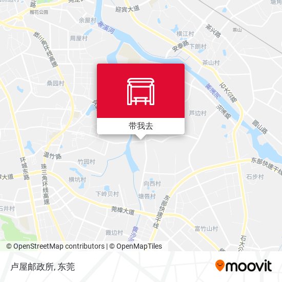 卢屋邮政所地图