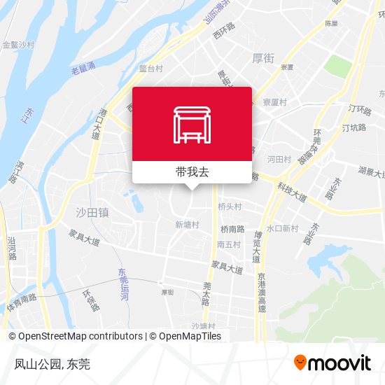 凤山公园地图