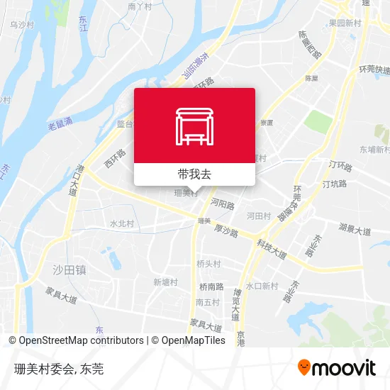 珊美村委会地图