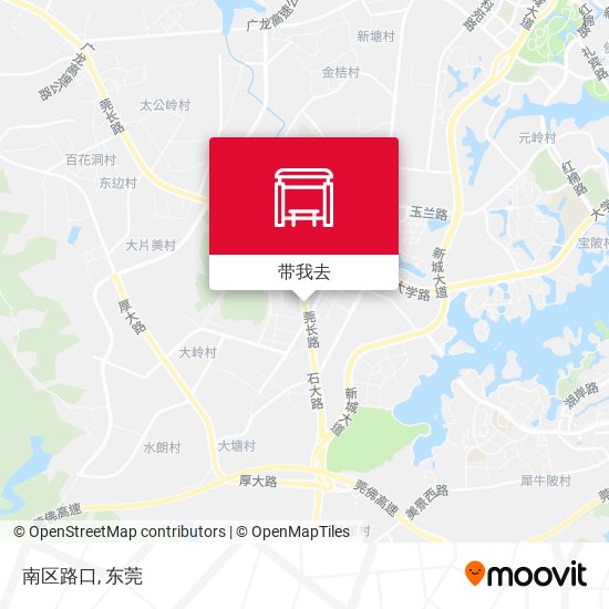 南区路口地图