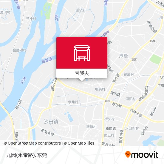 九园(永泰路)地图