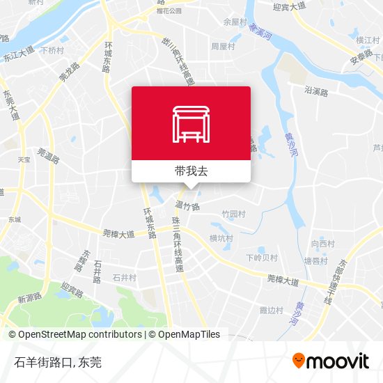 石羊街路口地图