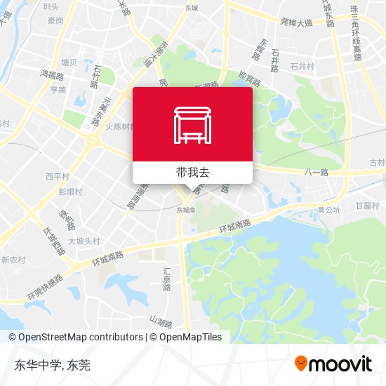 东华中学地图