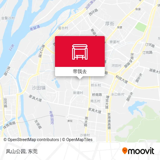 凤山公园地图