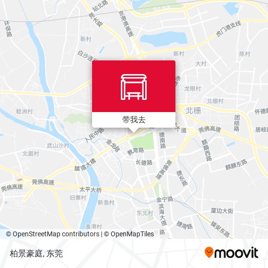 柏景豪庭地图