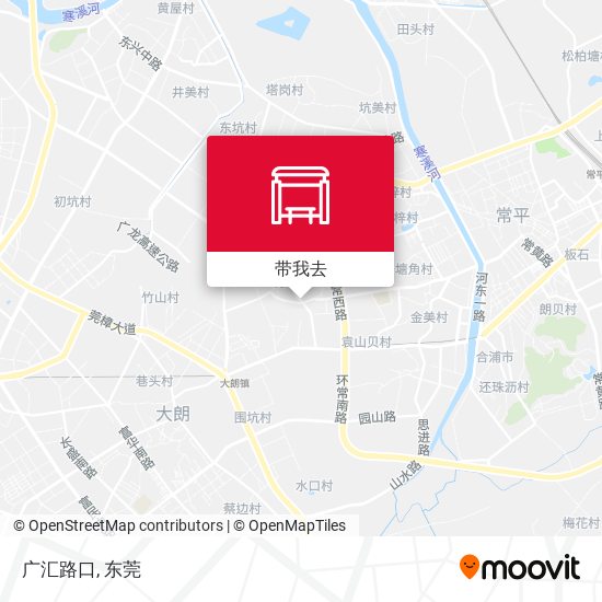 广汇路口地图