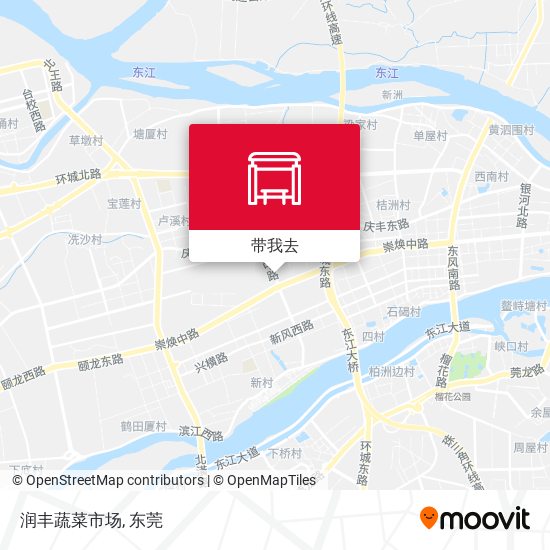 润丰蔬菜市场地图