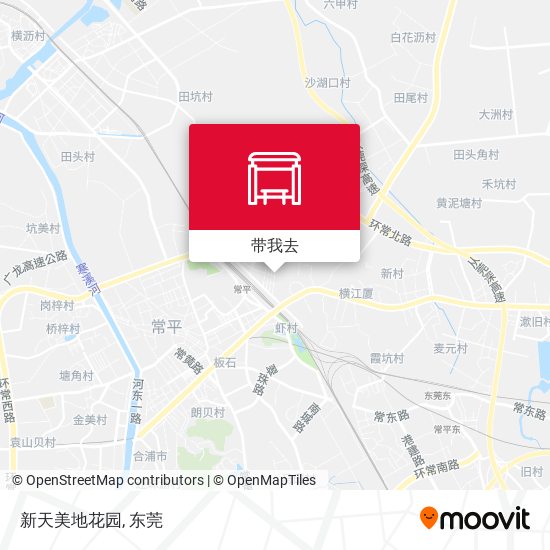 新天美地花园地图