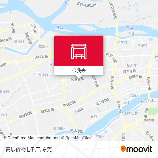 高埗佰鸿电子厂地图