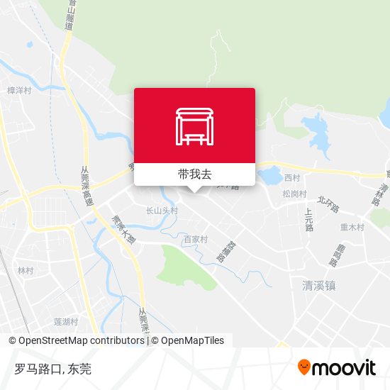 罗马路口地图