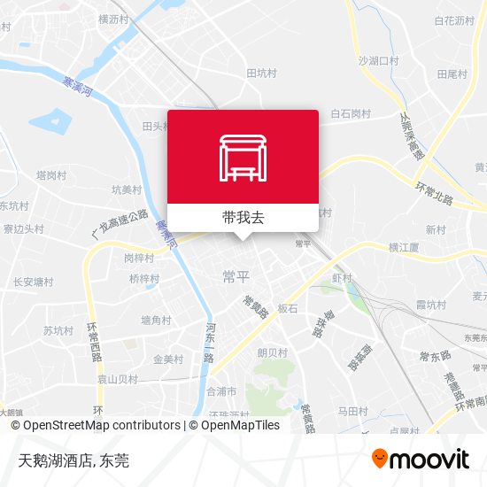 天鹅湖酒店地图