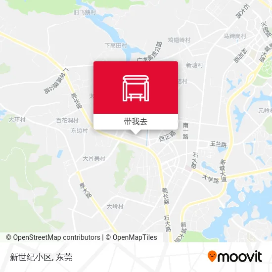 新世纪小区地图