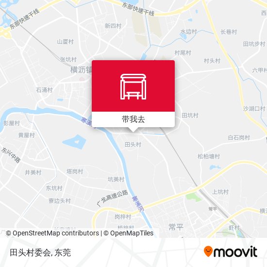 田头村委会地图