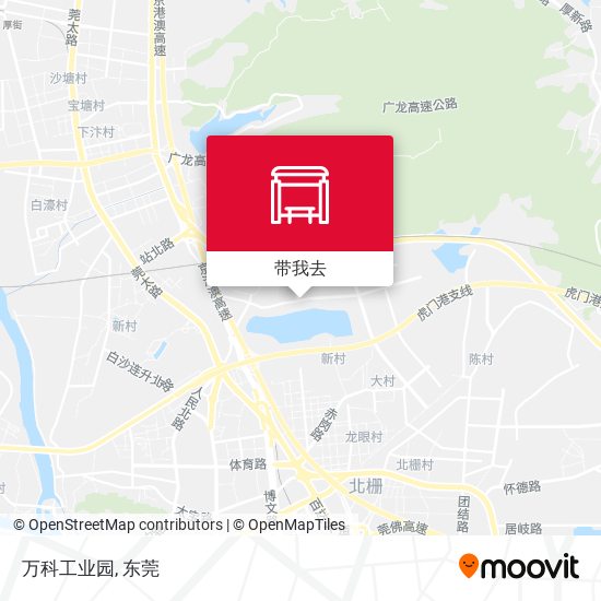 万科工业园地图