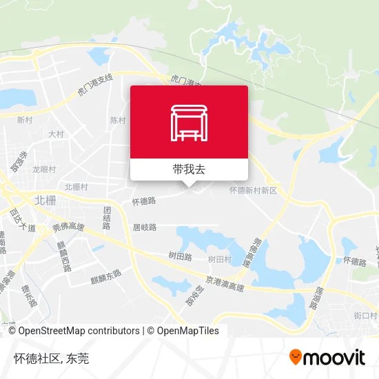 怀德社区地图