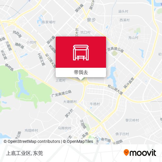 上底工业区地图