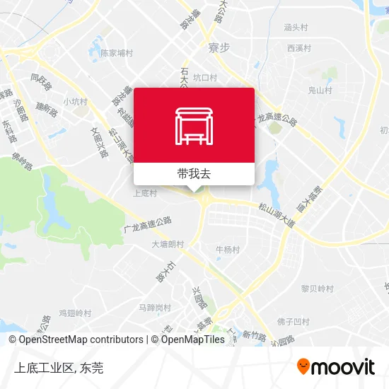 上底工业区地图