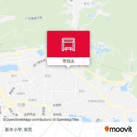 新丰小学地图