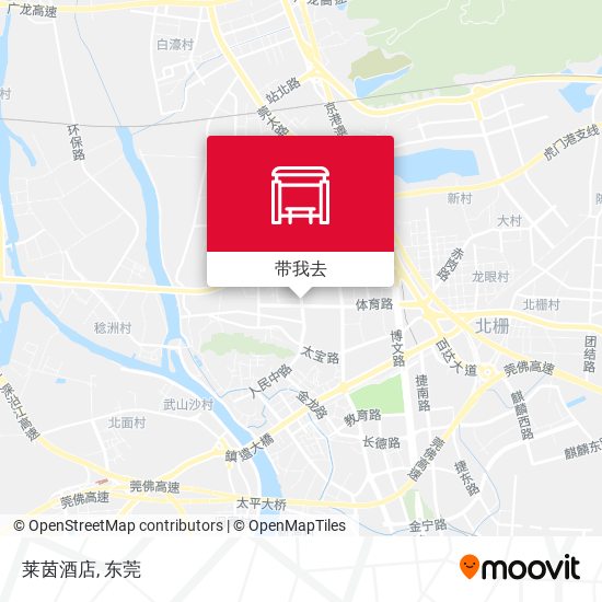 莱茵酒店地图