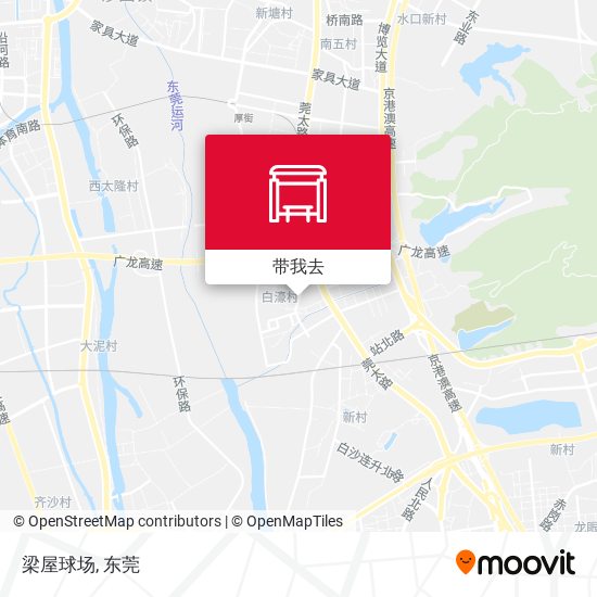 梁屋球场地图