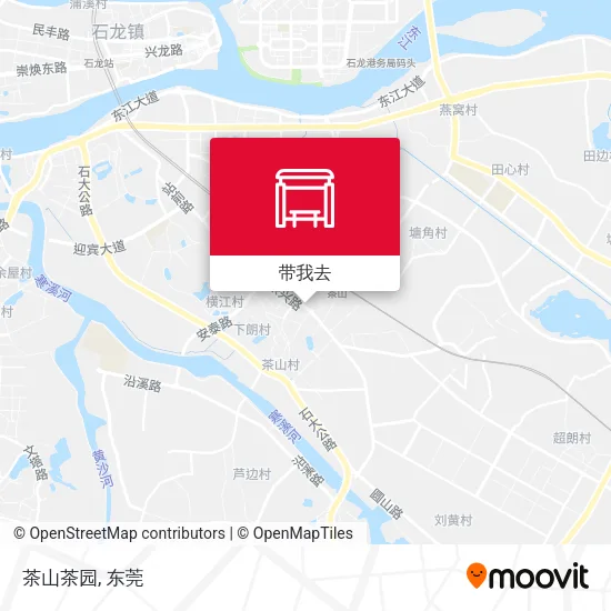 茶山茶园地图