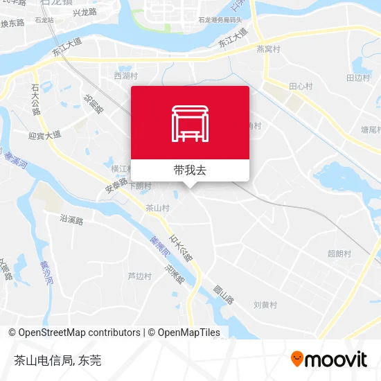 茶山电信局地图