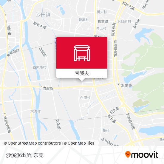 沙溪派出所地图