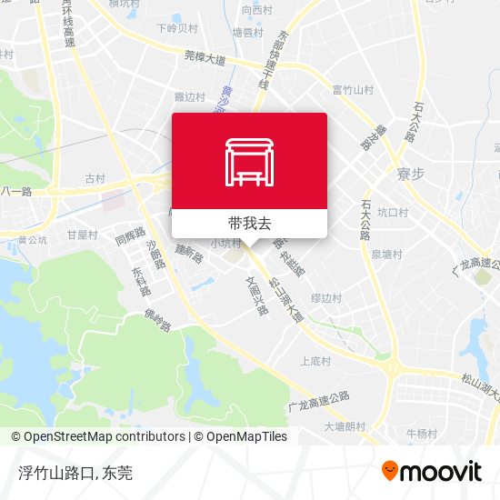 浮竹山路口地图