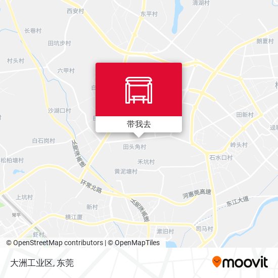 大洲工业区地图