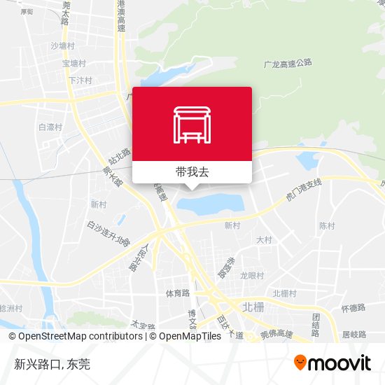 新兴路口地图