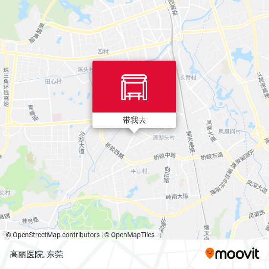 高丽医院地图