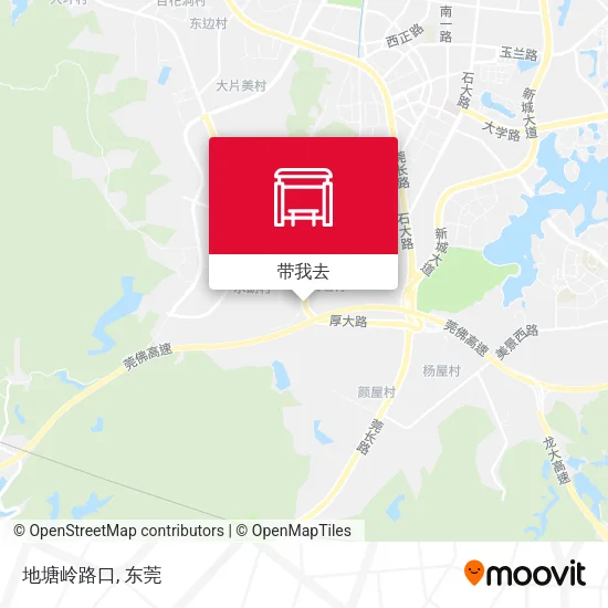 地塘岭路口地图