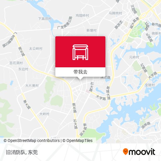 旧消防队地图