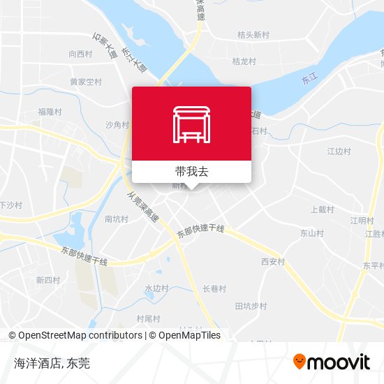 海洋酒店地图