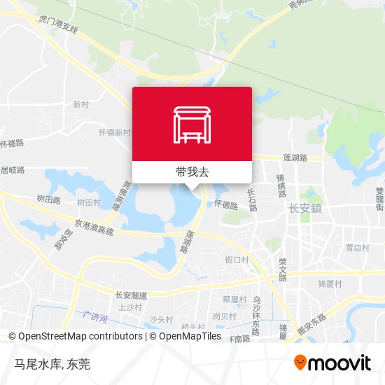 马尾水库地图