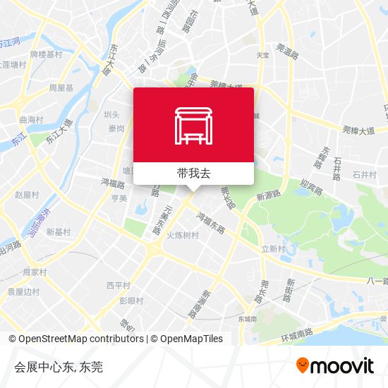 会展中心东地图