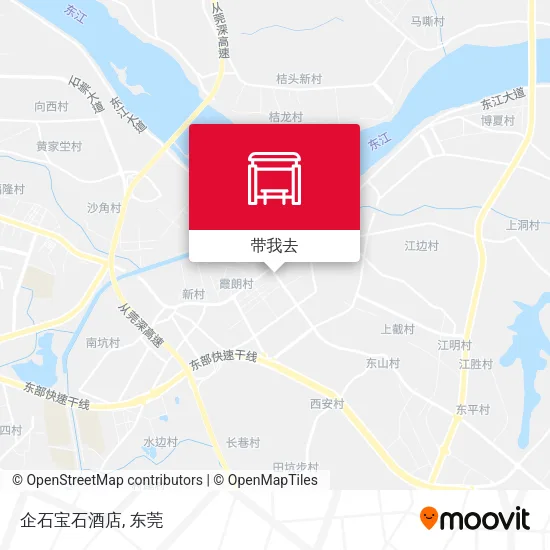 企石宝石酒店地图