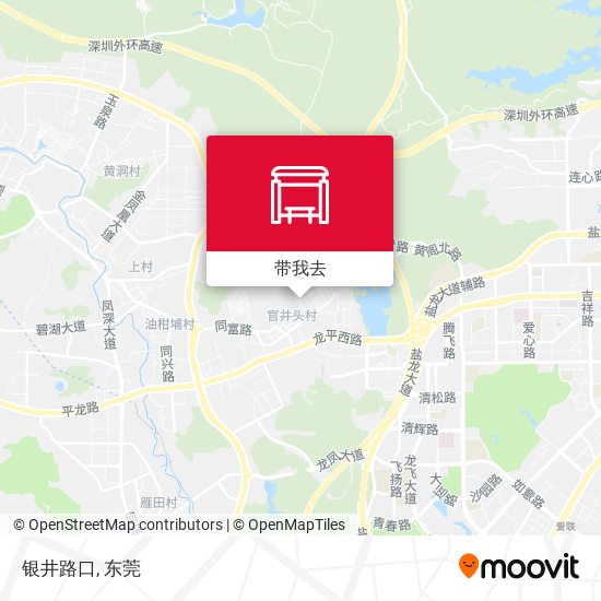 银井路口地图