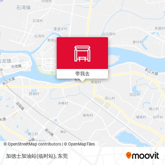 加德士加油站(临时站)地图