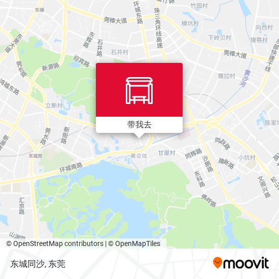 东城同沙地图