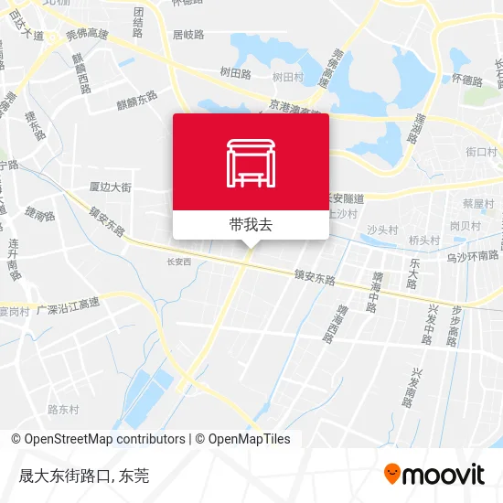 晟大东街路口地图